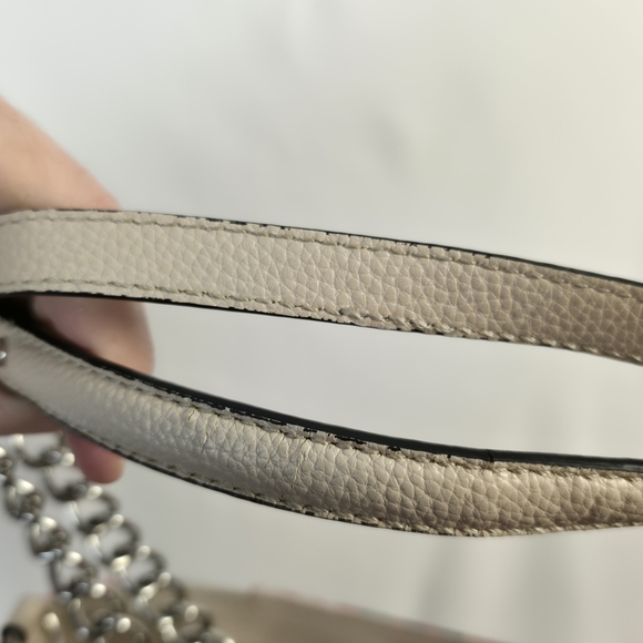 🌸 Dana Buchman Floral Pink & Cream Chain Tote 🌷 Dainty Feminine Aesthetic 🌸 - Picture 13 of 16